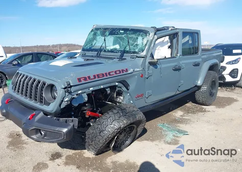 2025 Jeep Gladiator Rubicon z USA, uszkodzony, nr VIN 1C6RJTBG7SL530264